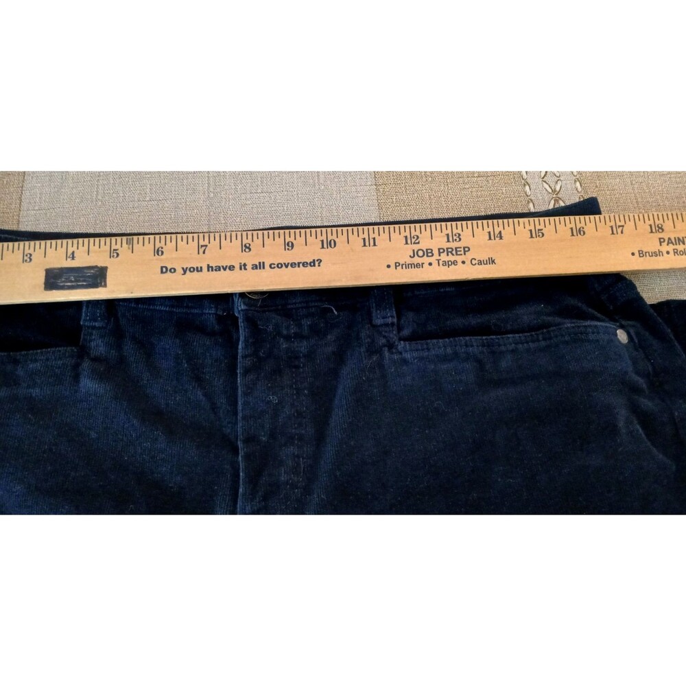 Talbots Corduroy Pants Simply Flattering Collection Women's 14P Navy Blue - Picture 4 of 8